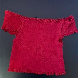 Off the shoulder top